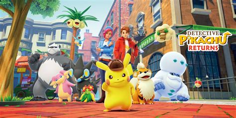 Detective Pikachu Returns .